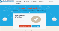 Desktop Screenshot of alain-crivelli.com